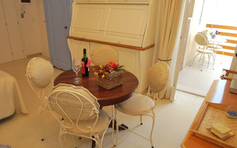 Marina Di Castagneto: Room, Furniture, Property, Interior Design, Table, Yellow, Floor, Dining Room, House, Chair